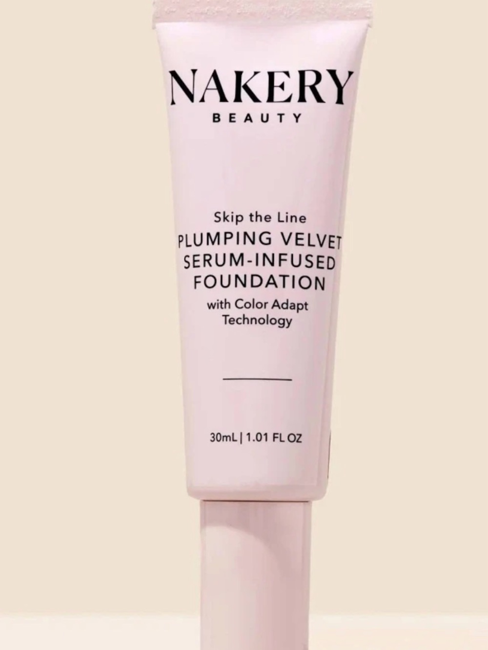 Nakery Skip the Line Plumping Velvet Serum-Infused Foundation - Light